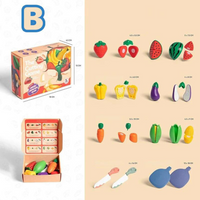 Thumbnail for Fruitigo – Learn & Play - Montessori Fruit Cutting Set