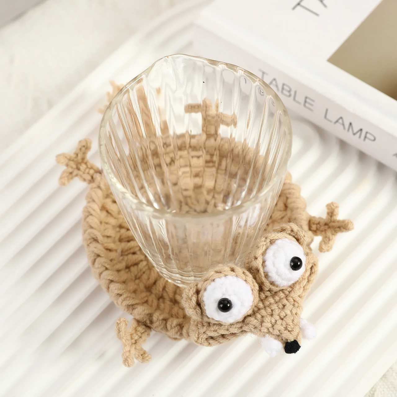 FunnyCritter – Fun & Unique – Crocheted Animals Coaster