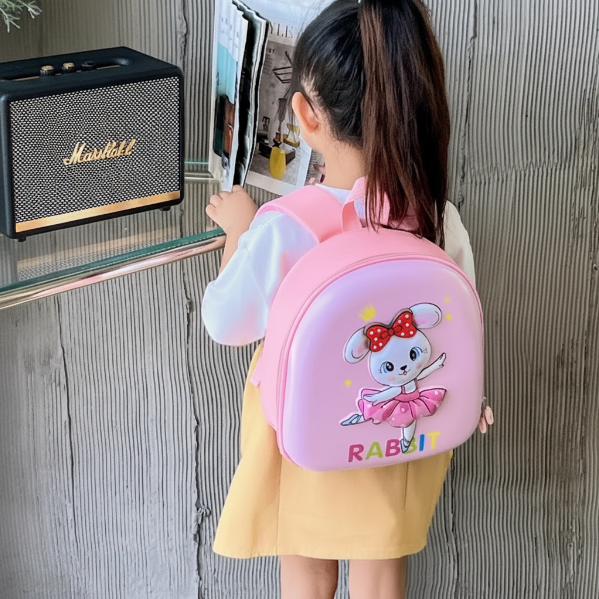 SchoolMate – Light & Spacious – Cartoon Backpack with Lights and Music
