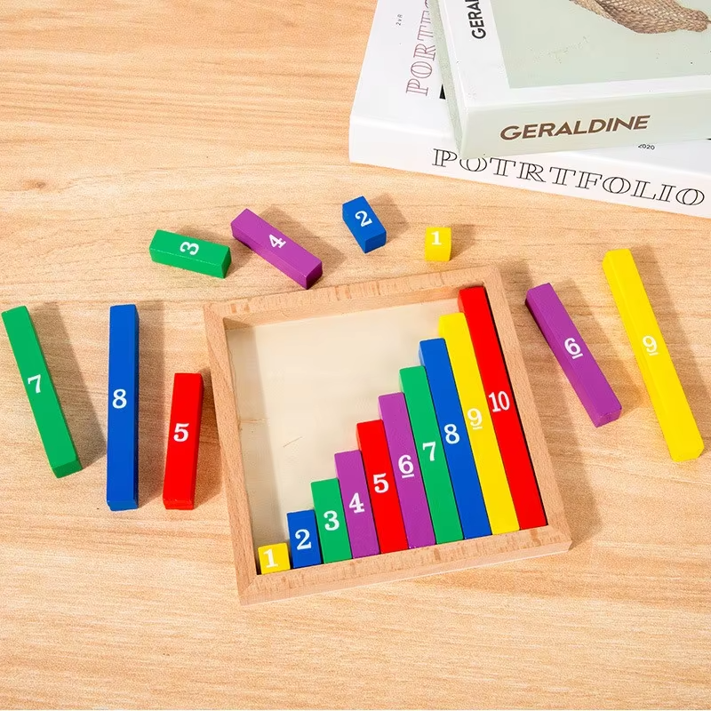 TinyMath – Educational & Informative – Wooden Number Math Board