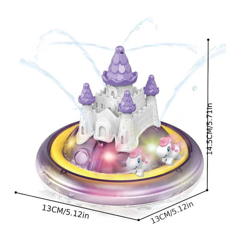 SpalshCastle – Magical & Interactive – Floating Unicorn Castle Play Set