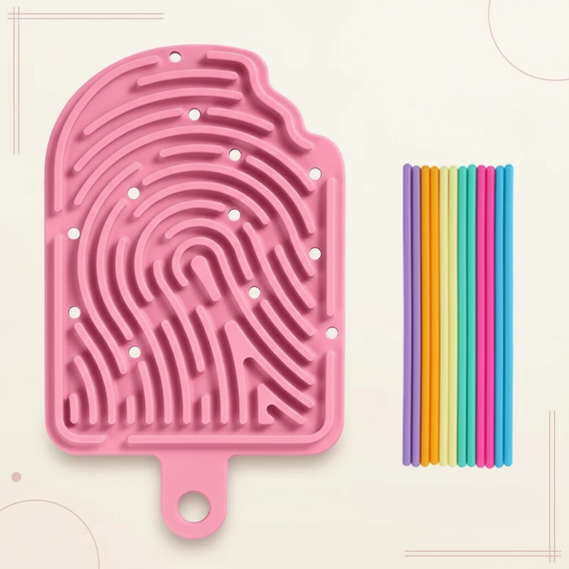 FidgetFrost – Playful & Soft – Silicone Busy Board