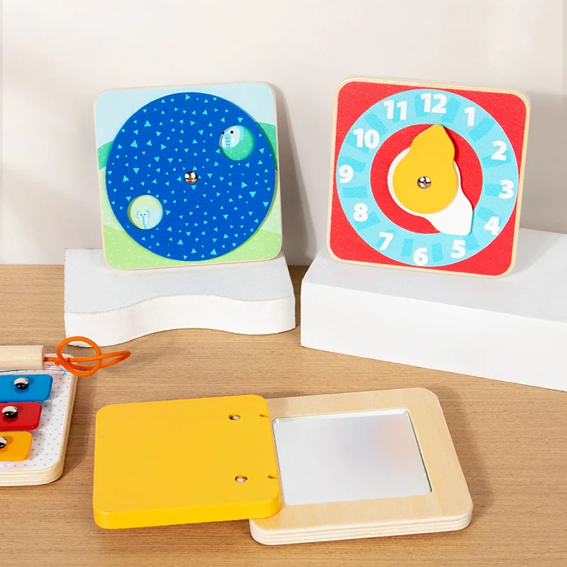 TinySkills – Creative & Educational – Montessori Magnetic Busy Board