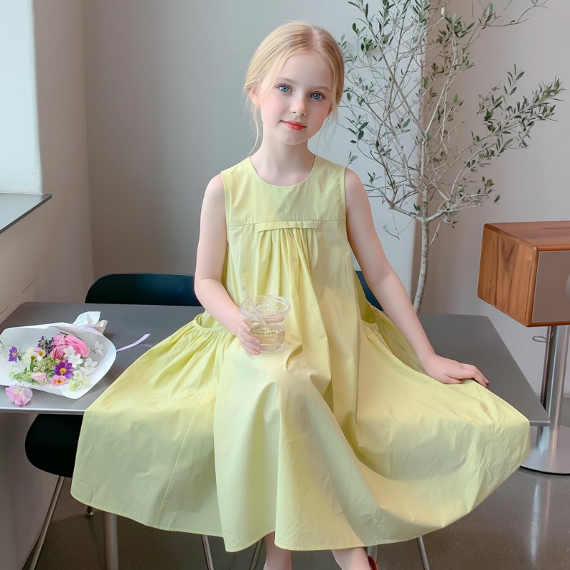 Summer Dress – Light & Summery – Yellow Summer Dress