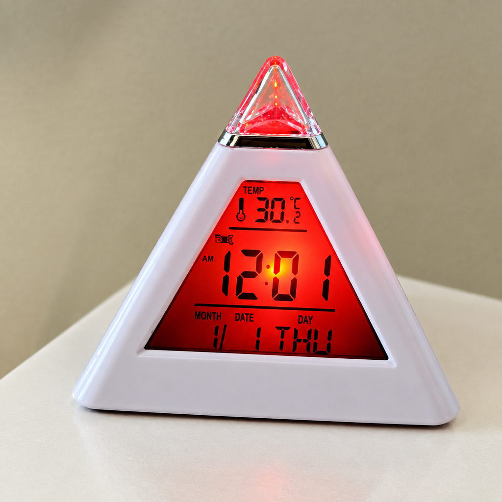 ColorTime – Colorful & Multifunctional – Digital Children's Alarm Clock with Night Light