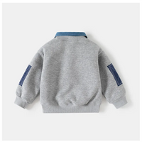 Thumbnail for CoolJunior – Warm & Stylish – Boys' Sweater with Denim Collar