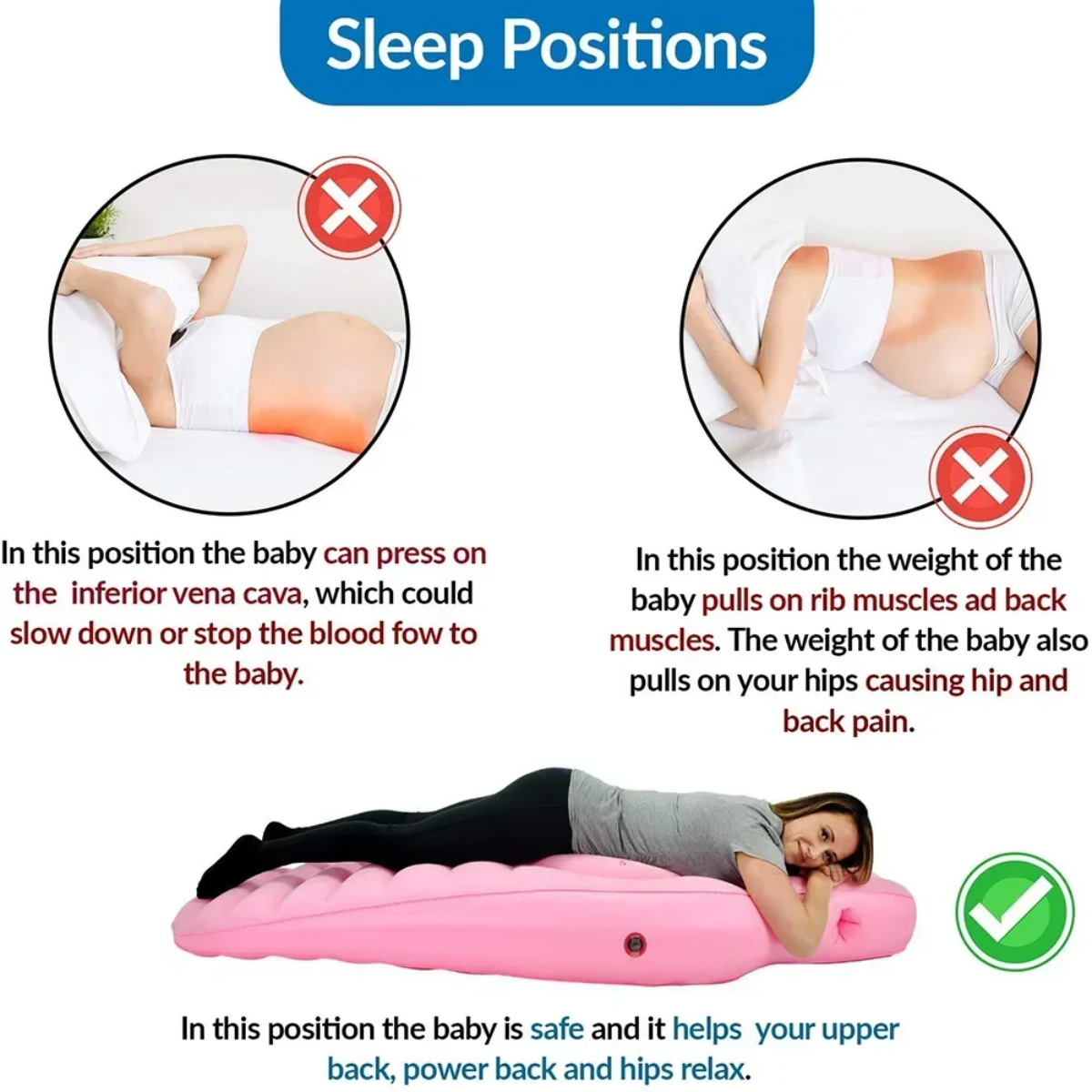 CozyBump – Comfort & Support – Multifunctional Pregnancy Pillow