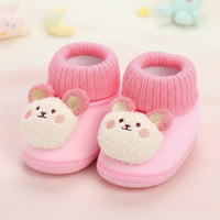 Thumbnail for CuddleSteps – Warm and non-slip – Animal Baby Slippers