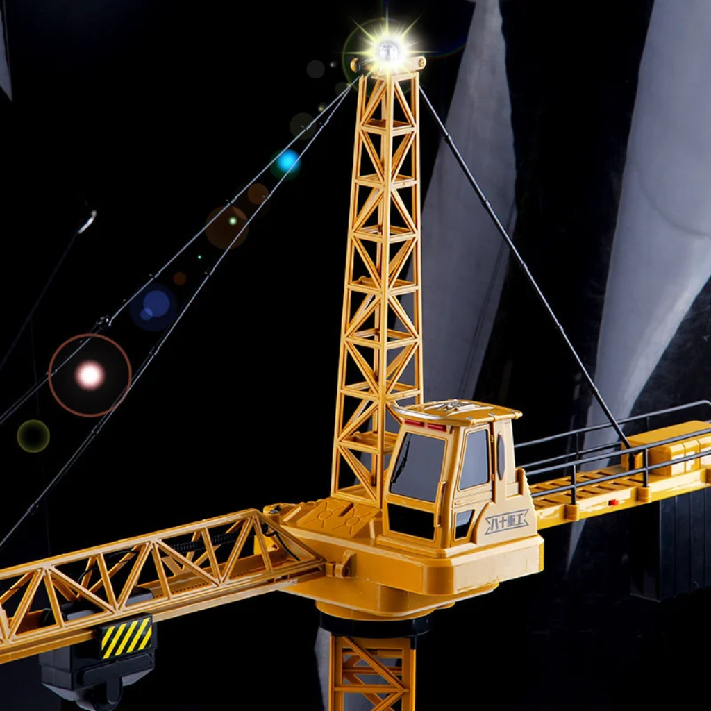 CranePro – Interactive & Realistic – RC Tower Crane Toy