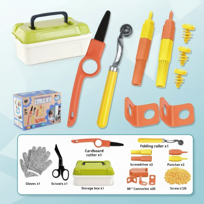 ToolMaster – The Ultimate Tool Set for Cardboard Builders – Kids' Tool Set