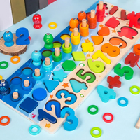Thumbnail for Woods™ | Skill development - Montessori Wood Play Board