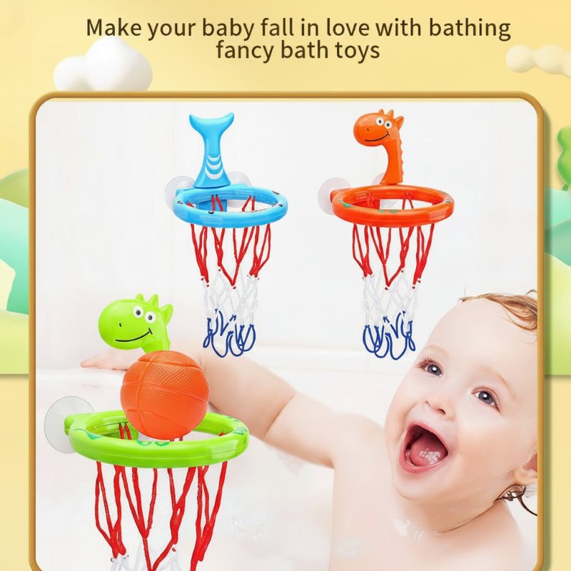 BathBounce – Interactive & Fun – Basketball in the Bath Play Set