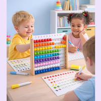 Thumbnail for Woods™ - Count and Learn - Wooden Abacus