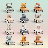 Thumbnail for AnimalRide – Playful & Cute – Silicone Animal Cars (3-Pack)