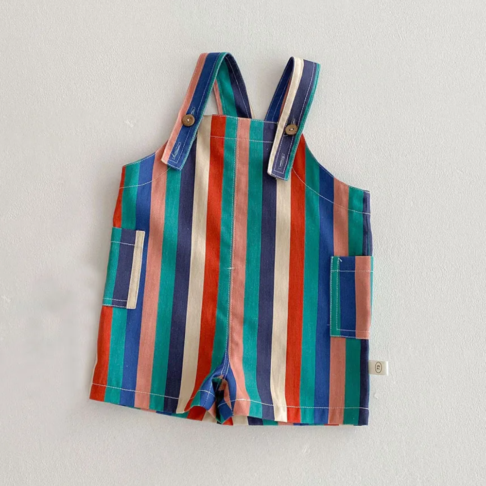 TinyStyle – Playful & Comfortable – Children's Overalls with Print