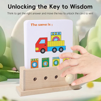 Thumbnail for BrainyKids – Logical & Fun – Wooden Educational Card Game