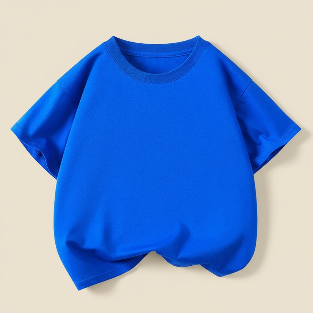 SimpleWear – Casual & Soft – Relaxed Fit T-shirt with Round Neck