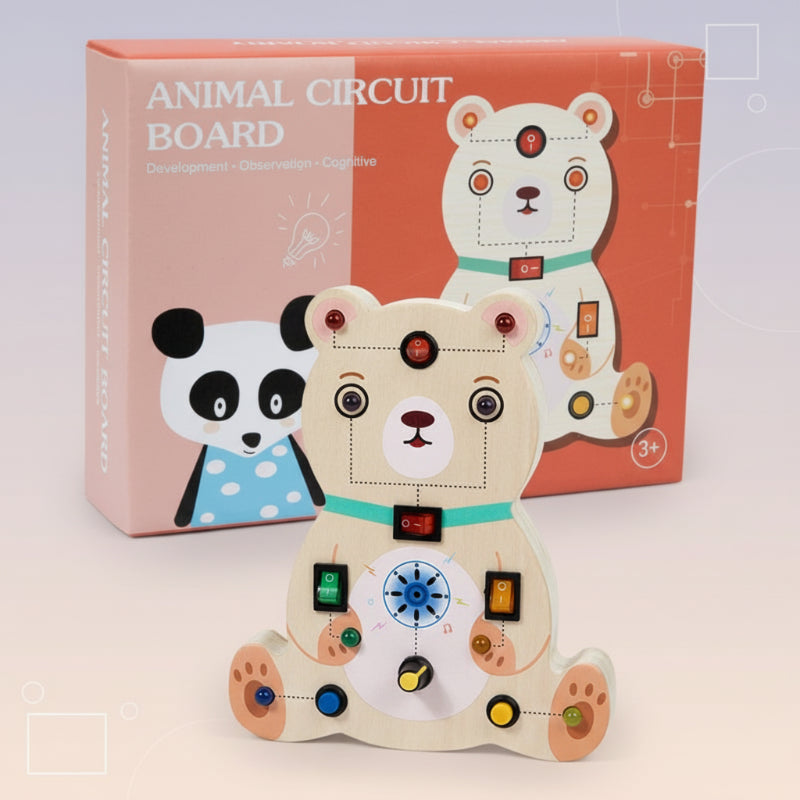 SmartSwitch – Montessori & Motor Skills – LED Play Board