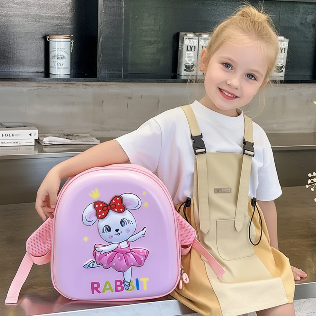 SchoolMate – Light & Spacious – Cartoon Backpack with Lights and Music