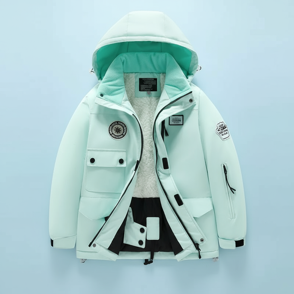 GlacierFit – Breathable & Protective Waterproof – Ski Suit with Fleece Lining