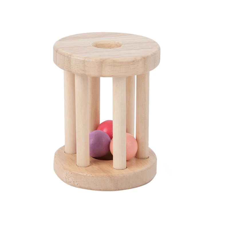 Music Rattle™ – Merry Roller Cage - Wooden Rattle Toys
