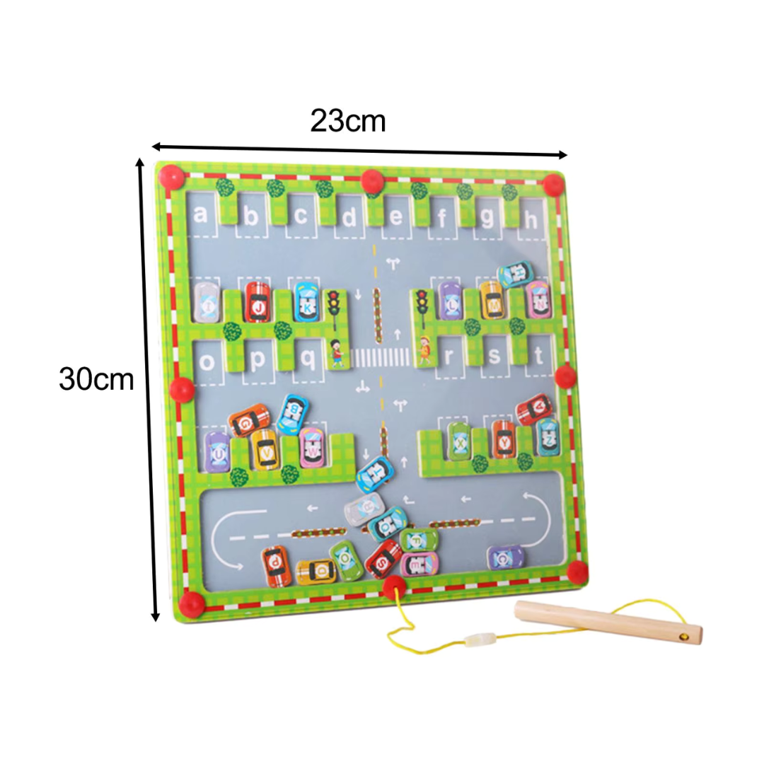 AlfaKids – Learning & Discovering – Magnetic Alphabet Play Board