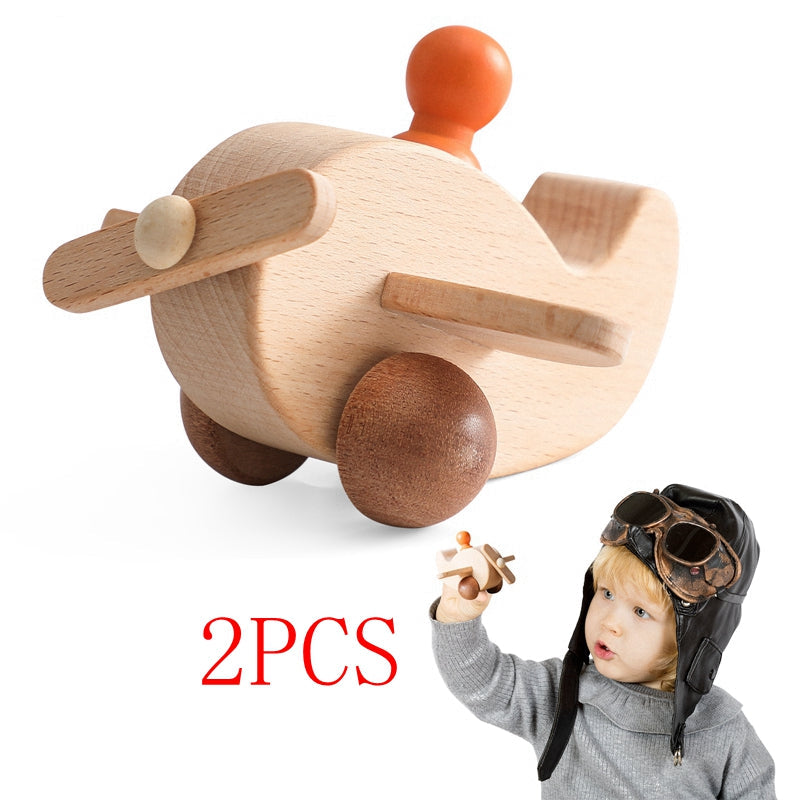 TrainCount –  Classic & Educational – Wooden Montessori Train