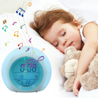 Thumbnail for ColorTime – Colorful & Multifunctional – Digital Children's Alarm Clock with Night Light