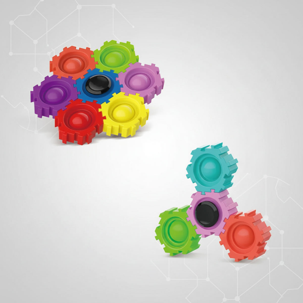 GearSpin – Educational & Interactive – Stress-Relief Toys