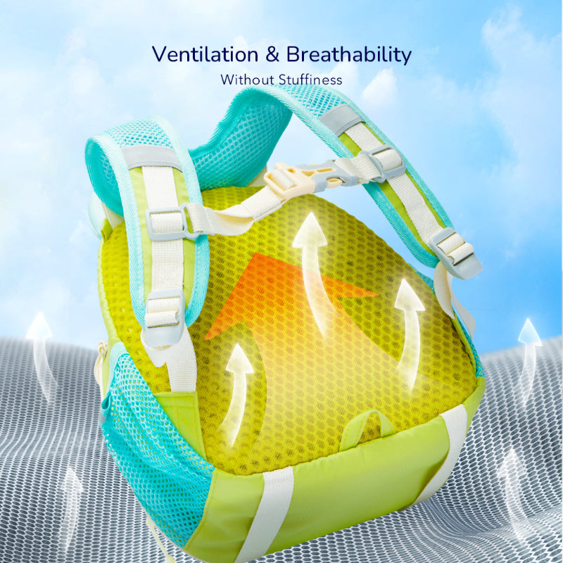 KidPack – Lightweight & Comfortable – Lightweight School Bag with Water Bottle Holder