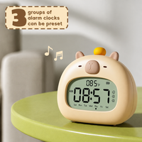 Thumbnail for CappyClock – Cute & Multifunctional – Digital Kids' Alarm Clock with Night Light