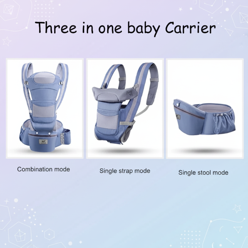 CozyCarry – Convenient & Adjustable – 3-in-1 Baby Carrier