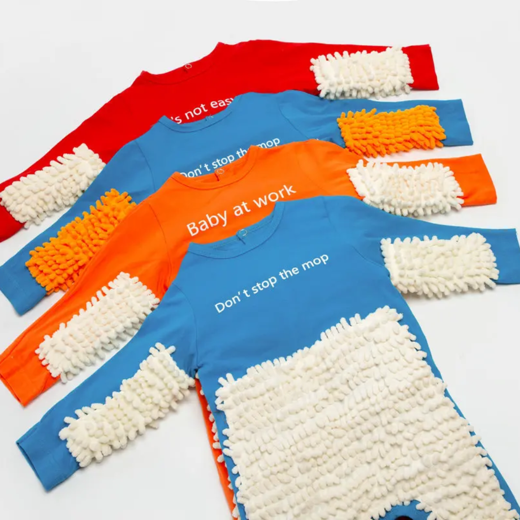 TinyCleaner – Soft & Practical – Baby Jumpsuit for Crawling and Playing