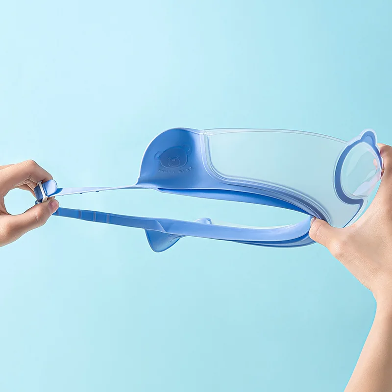 SplashGuard – Comfortable & Practical – Baby Shower Cap with Face Protection