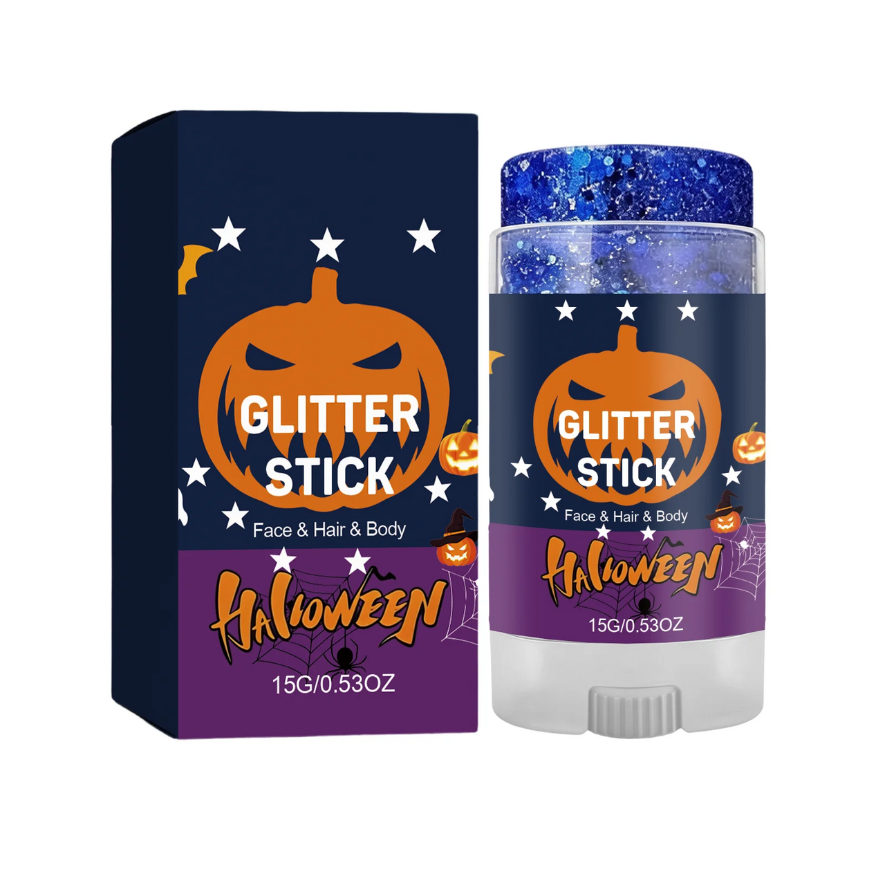 GlitterPop – Sparkling & Festive – Halloween Glitter Stick for Face, Hair, and Body