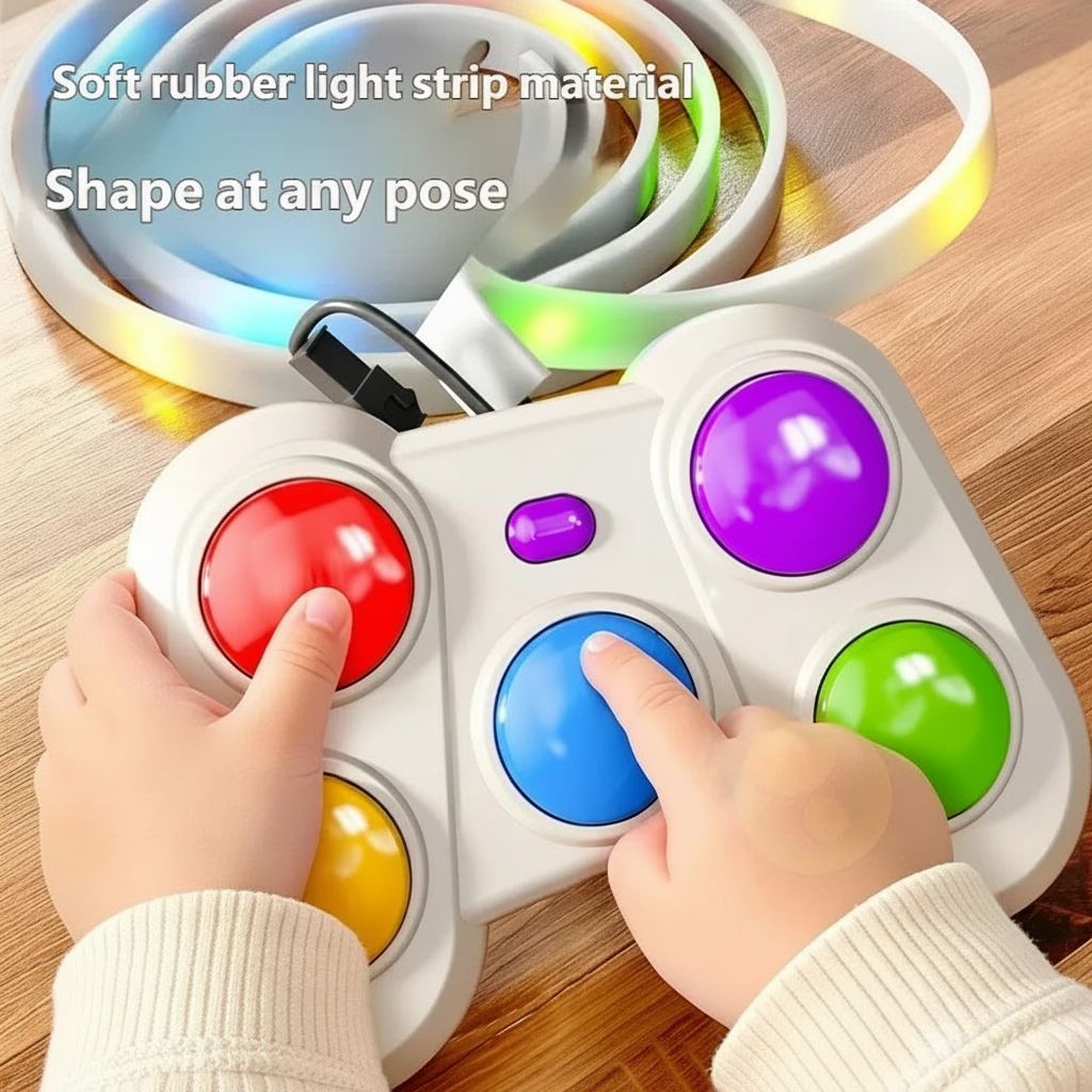 ColorRush – Fun & Challenging – A Light-Up Reaction Game with Color Buttons