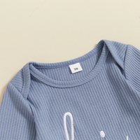 Thumbnail for CuddleBaby – Hi, I'm new here – Baby Jumpsuit met Beanie Set