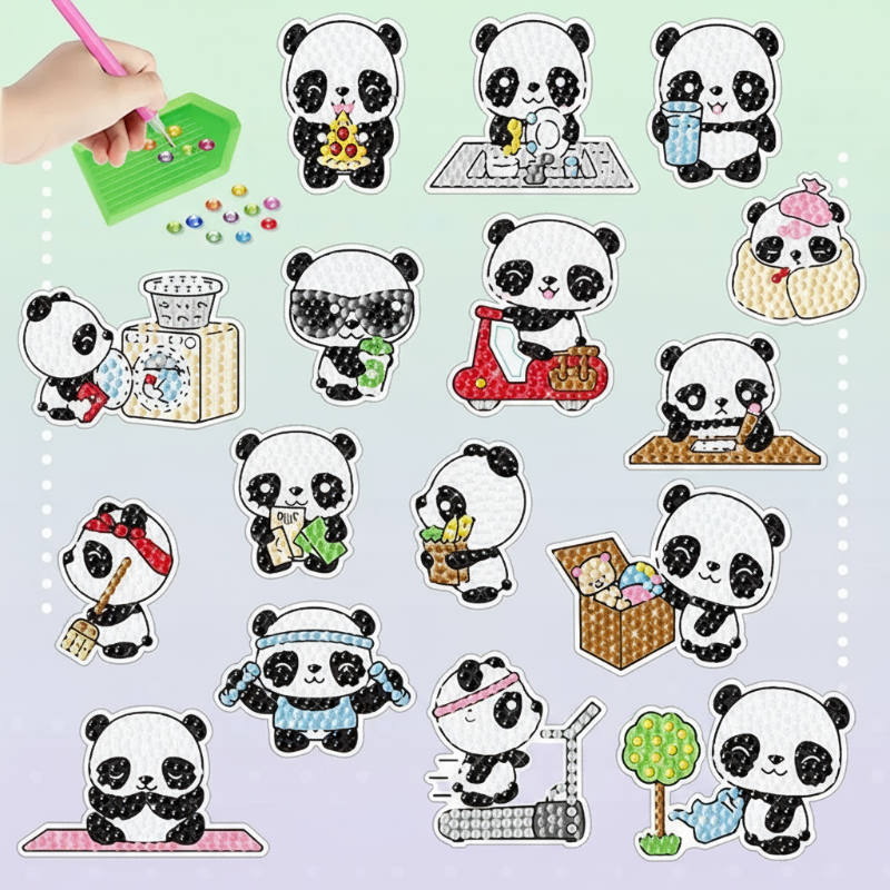 GemArt – Shady & Shiny – Diamond Painting Stickers