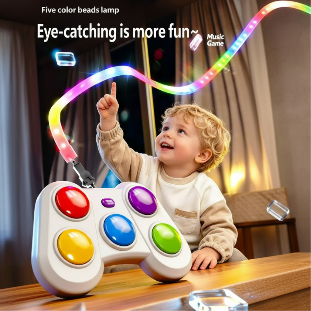 ColorRush – Fun & Challenging – A Light-Up Reaction Game with Color Buttons