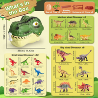 Thumbnail for DinoWorld – Creative & Realistic – Dino Head Play Set