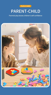 Thumbnail for Logic Blocks™ – Color & Creativity - Geometric Puzzle