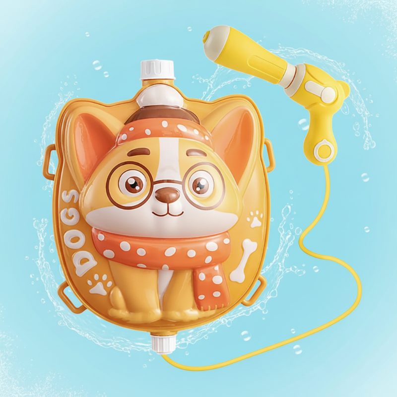 Kids Water Blaster – Fun & Practical – Backpack with Water Gun
