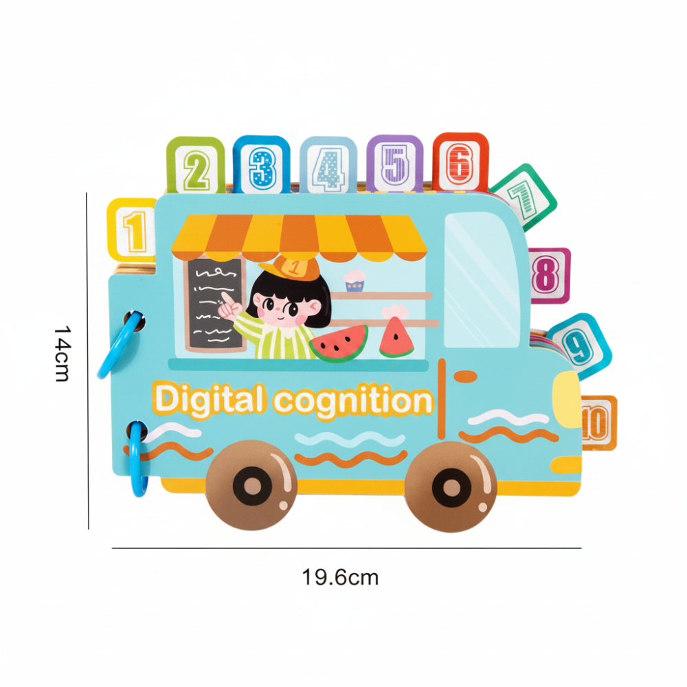 SmartCount – Educational & Fun – Number Book with Counting Activities