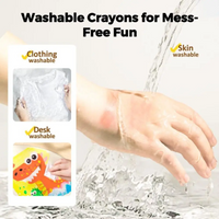 Thumbnail for TinyArt – Educational & Safe – Water-Soluble Washable Marker Set