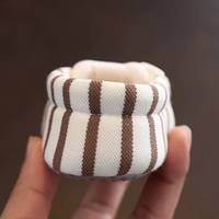 Thumbnail for TinyToes – Soft & Warm – Baby's First Shoes with a Striped Design