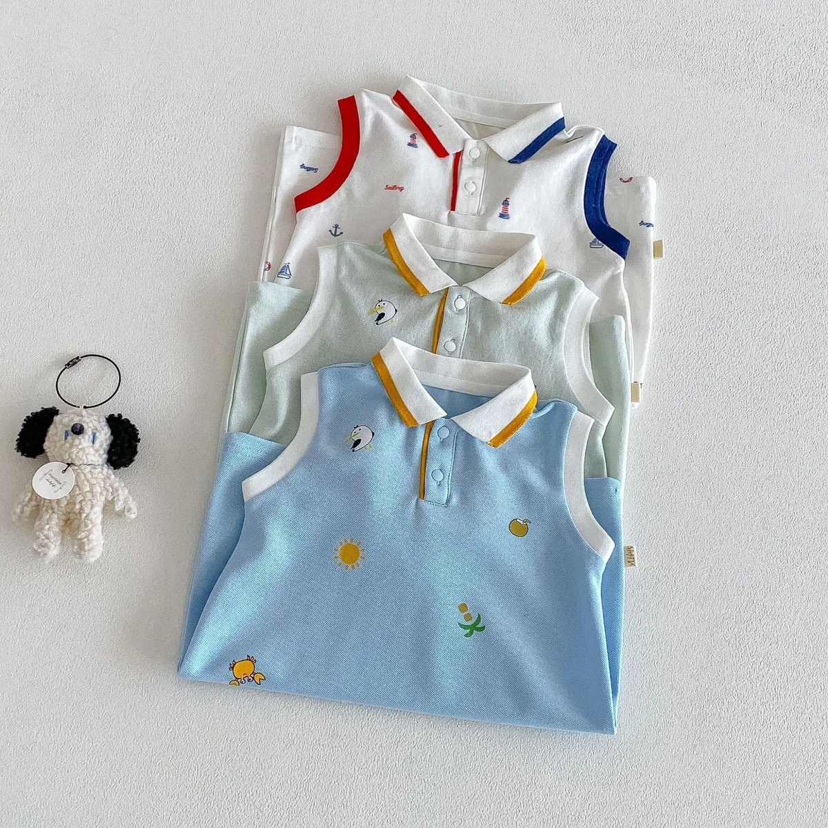 SunnyBaby – Comfortable & Cute – Polo Romper for Babies