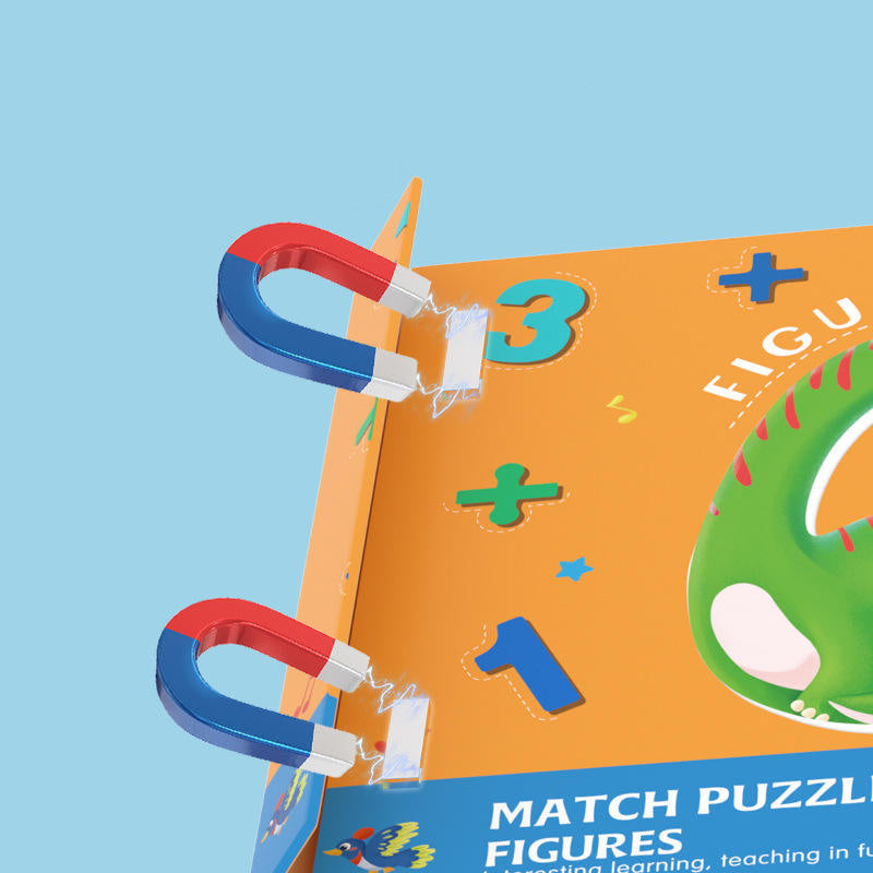 SmartMatch – Fun & Educational – Magnetic 2-in-1 Drawing and Puzzle Book