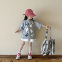 Thumbnail for CatFun – Casual & Playful – Cat Print Oversized T-shirt