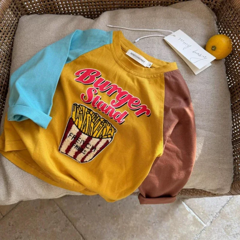 LittleRetro – Cool & Trendy – Kids' Long-Sleeve Shirt with Graphic Print