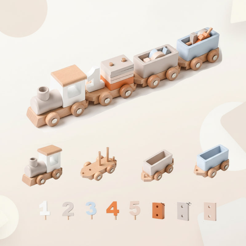 Color Spring – Playing & Developing – Sensory Wooden Baby Toys